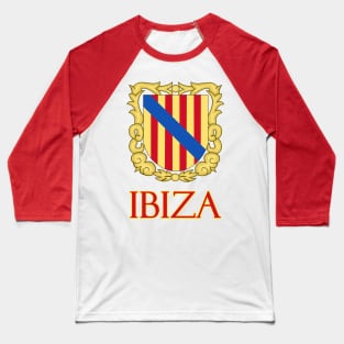 Ibiza - Coat of Arms Design Baseball T-Shirt